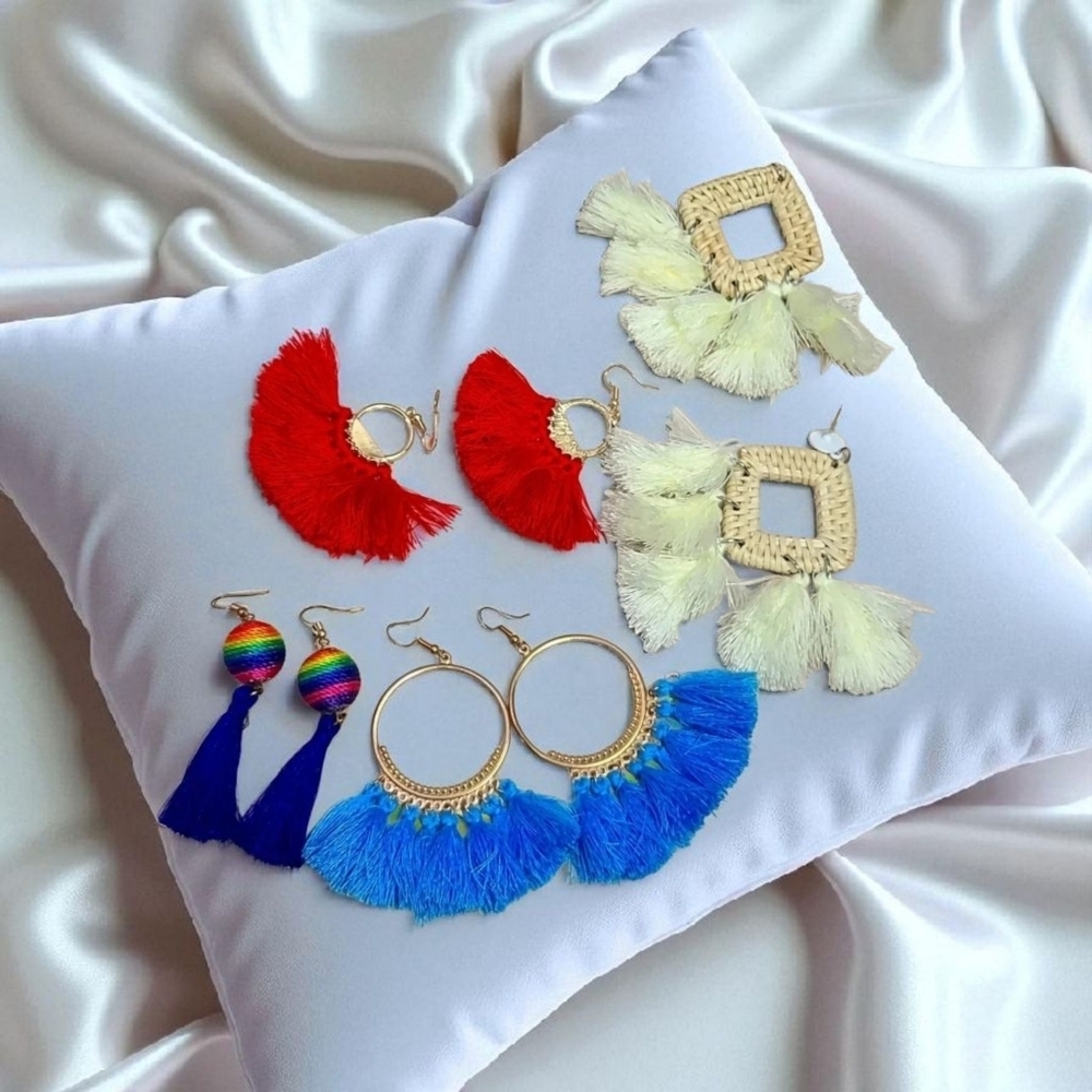 Earrings bundle of 4 pairs of earrings